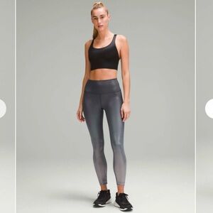 Lululemon Wunder Train High-Rise Tight 25" Foil Asphalt Grey 6